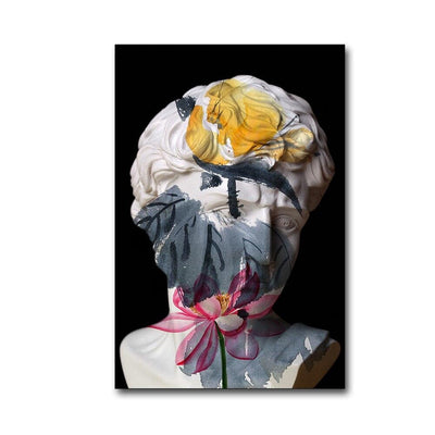 Tableau de David <br> Fleurs