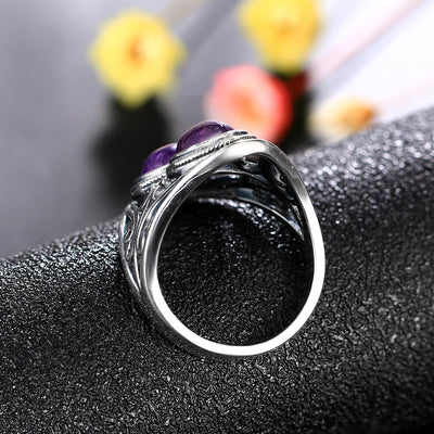 Bague Lachésis <br> Moire divinité du destin