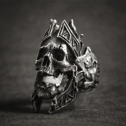 Bague Tête de mort Arès