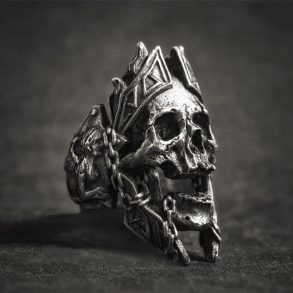 Bague Tête de mort Arès