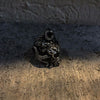 Bague lion <br> Chimère (Acier)