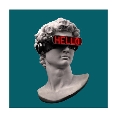 Tableau David <br> Futuriste