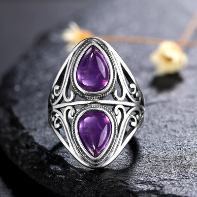 Bague Lachésis <br> Moire divinité du destin