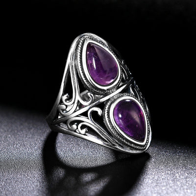 Bague Lachésis <br> Moire divinité du destin