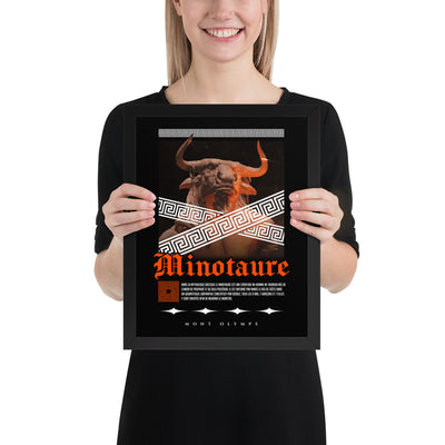 Framed Poster<br> Minotaur