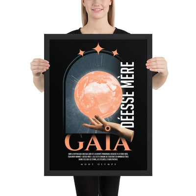 Framed Poster<br> Gaia Earth Titanide