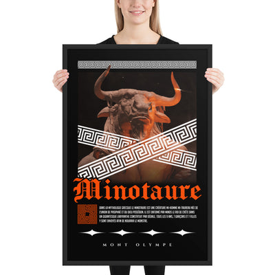 Framed Poster<br> Minotaur