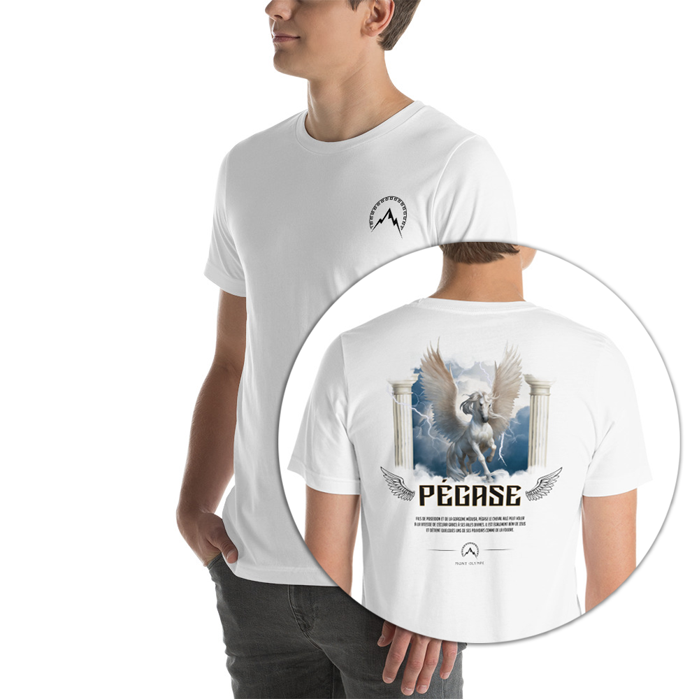 T-shirt Pégase Streetwear <br> mythologie grecque