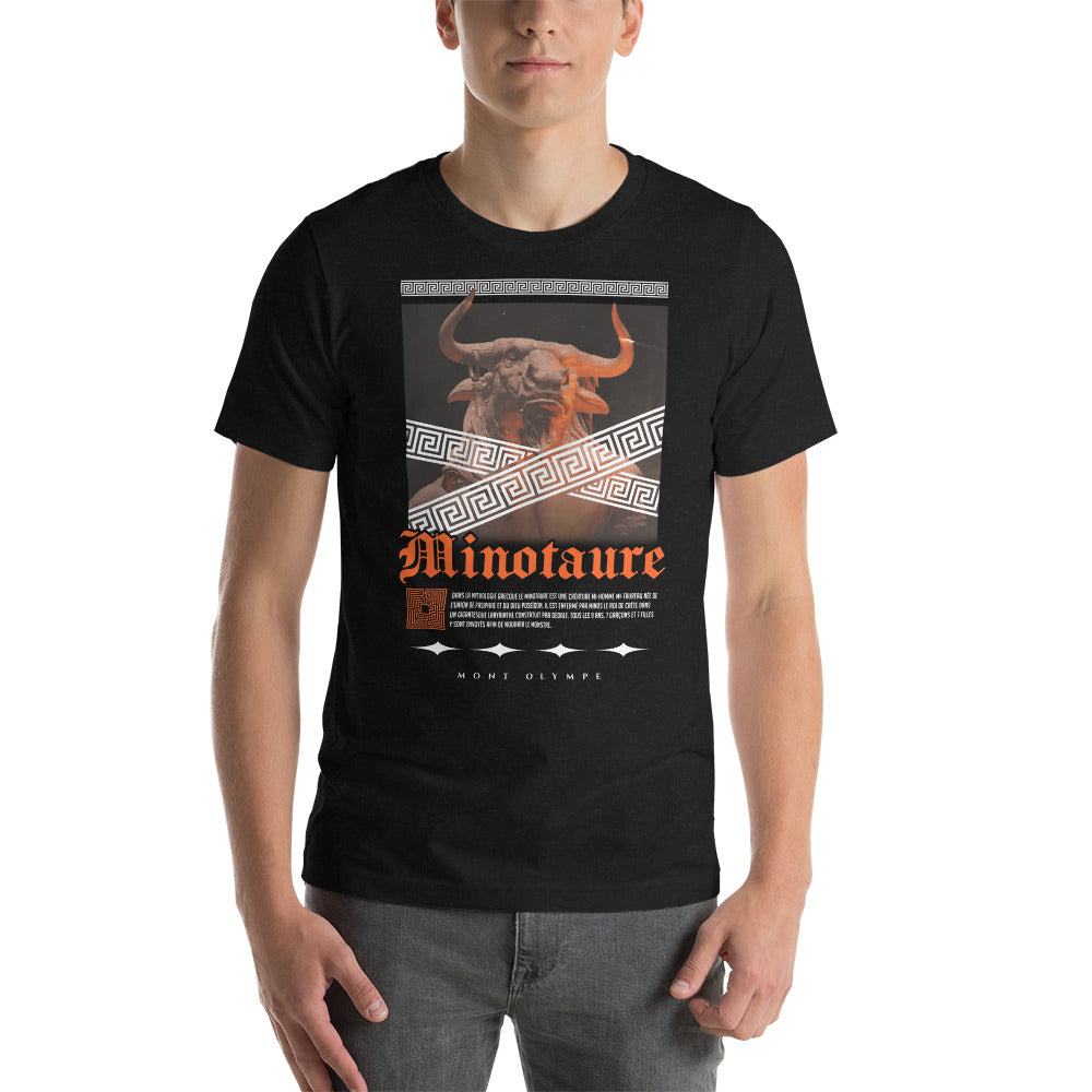 Minotaur T-shirt front print<br> Greek mythology 