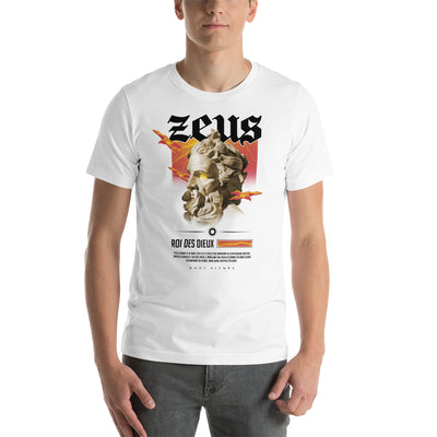 Zeus t-shirt front print<br> Greek mythology